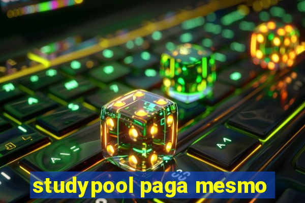 studypool paga mesmo